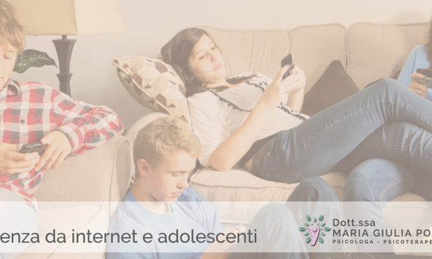 Dipendenza da internet e adolescenti